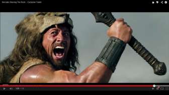 Video: Dwayne "The Rock" Johnson Jadi Hercules