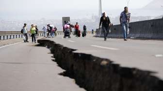 Tsunami Mengancam, Warga Chile Buru-buru Cari Dataran Tinggi