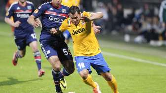Foto: Juventus Kalahkan Lyon 0-1