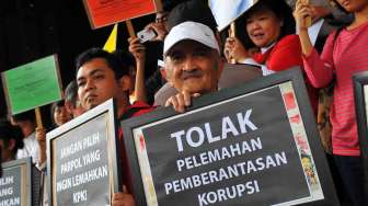 15.000 Orang Tanda Tangani Petisi Tolak Pelemahan KPK