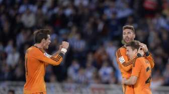 Tanpa Ronaldo, Madrid Tumbangkan Sociedad