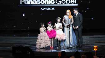 The 17th Annual Panasonic Gobel Awards di Jakarta Convention Centre, Sabtu (5/4). [suara.com/Adrian Mahakam]