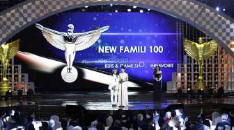 The 17th Annual Panasonic Gobel Awards di Jakarta Convention Centre, Sabtu (5/4). [suara.com/Adrian Mahakam]