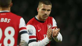 Podolski Mulai Merasa Frustasi di Arsenal 
