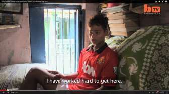 Video: Ini Anak PSK India yang Berlatih di Manchester United