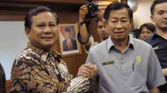 Foto: Prabowo Sambangi Mantan Bosnya