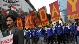 Mayday! Ribuan Buruh Bekasi Bakal Geruduk Istana Negara dan MK: Ini Tuntutan Mereka