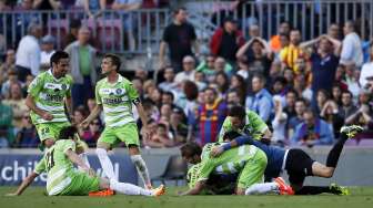 Barcelona Ditahan Imbang Getafe 2-2