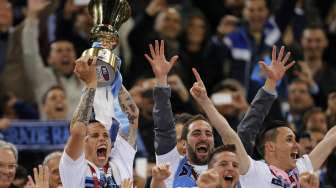 Foto: Napoli Juara Coppa Italia