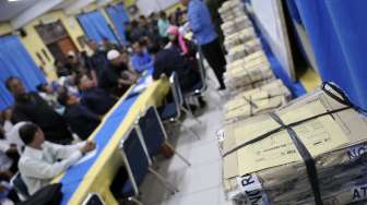 UN di SMPN 19 Jakarta Selatan, Polisi Ikut Awasi Lingkungan Sekolah