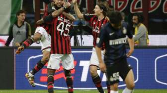 Foto: Milan Lebih Perkasa dari Inter