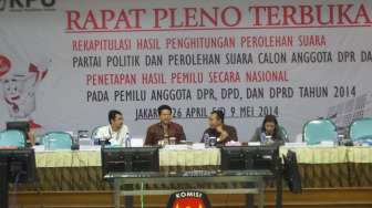 Rekapitulasi Suara Pileg KPU: PDI Perjuangan Rajai Jawa Barat
