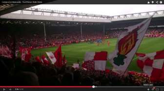 Video: Inilah Suasana Anfield di Laga Terakhir Liverpool