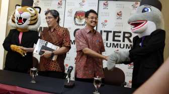 Pasangan Capres-Cawapres Daftar ke KPU