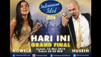 Ini Daftar Lagu Nowela dan Husein di Grand Final Indonesian Idol 2014 