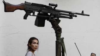 Militer Thailand menetapkan hukum darurat militer di seluruh wilayah Thailand, Selasa (20/5). [Reuters/Damir Sagolj] 