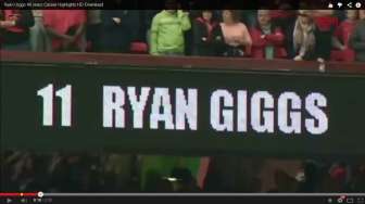 Video: Menilik Kehebatan Ryan Giggs dari Muda Hingga Pensiun