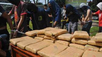 Polisi Gagalkan Pengiriman 6 Ton Ganja ke Jakarta