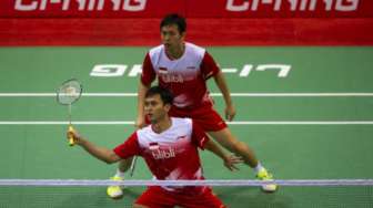 Tim Thomas Samakan Kedudukan 1-1 Lewat Hendra/Ahsan