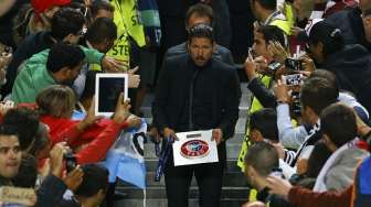 Ketika Simeone Nyaris Kehilangan Kesabaran di Lisbon