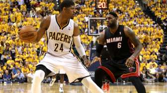 Dimotori Paul George, Pacers Tahan Laju Miami Heat