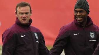 Inggris Letakkan Asa di Pundak Rooney dan Sturridge