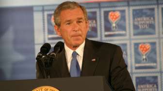 Kritik Rusia, George Bush Keliru Sebut Ukraina Jadi Invasi di Irak