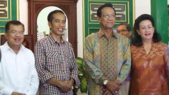 Foto: Jokowi-JK Sowan ke Sultan