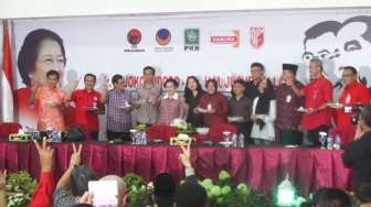 Usai Potong Tumpeng, Petinggi PDI Perjuangan Gelar Rapat Tertutup