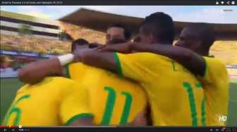 Video: Brasil Bantai Panama 4-0