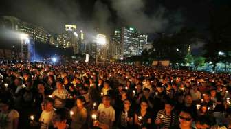 Foto: Peringati Tragedi Tiananmen