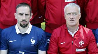Prancis Kembali Coret 2 Nama, Termasuk Ribery