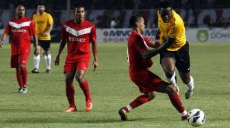 Pesona Mantan Pesepak Bola Dunia di GBK