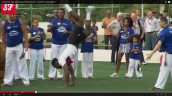 Video: Sturridge dan Welbeck Belajar Capoeira