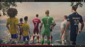 Video: Ini Dia Film Animasi dari Nike, Ada Ronaldo dan Neymar Lho