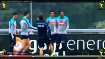 Video: Di Sela Latihan, Ronaldo Menari Samba