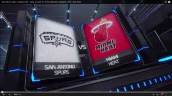 Video: Gim Ketiga Final NBA, Spurs Bekuk Heat 111-92