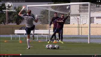 Video: Keras, Latihan Kiper Timnas Inggris Jelang Hadapi Italia