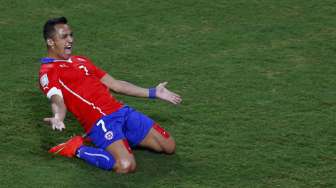 Babak I: Chile Memimpin 2-1 atas Australia