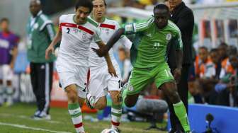  Tanpa Gol, Iran vs Nigeria di Paruh Pertama