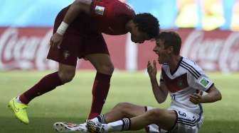 Foto: Jerman Menang, AS Balas Dendam