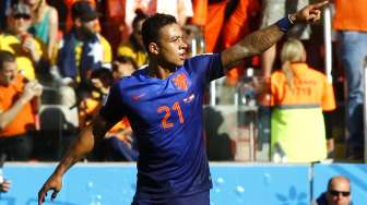 Depay Masih "Takjub" dengan Debutnya di Piala Dunia