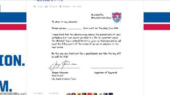 Klinsmann Buat Surat Bolos Kerja untuk Fans Amerika