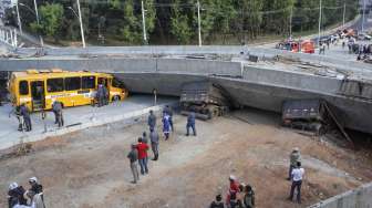 Jalan Layang di Brasil Ambruk, Satu Orang Tewas