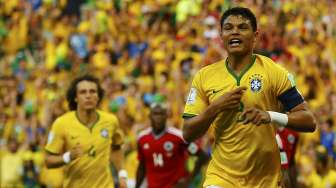 Babak I: Brasil Memimpin 1-0 Lewat Gol Cepat Silva 