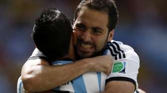 Babak I: Argentina 1, Belgia 0