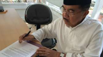 Apresiasi Kampanye, JK Kirimi Relawan Surat Pribadi 