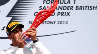 Rosberg Gagal "Finish", Hamilton Senang Juarai GP Inggris