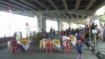 Foto: TPS Deret Kolong Tol
