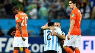 5 Data-Fakta Menarik Laga Belanda vs Argentina